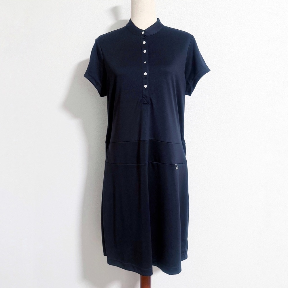 NEW Daily Sports Selena Cap Sleeve Golf Shirt Dress with Shorts